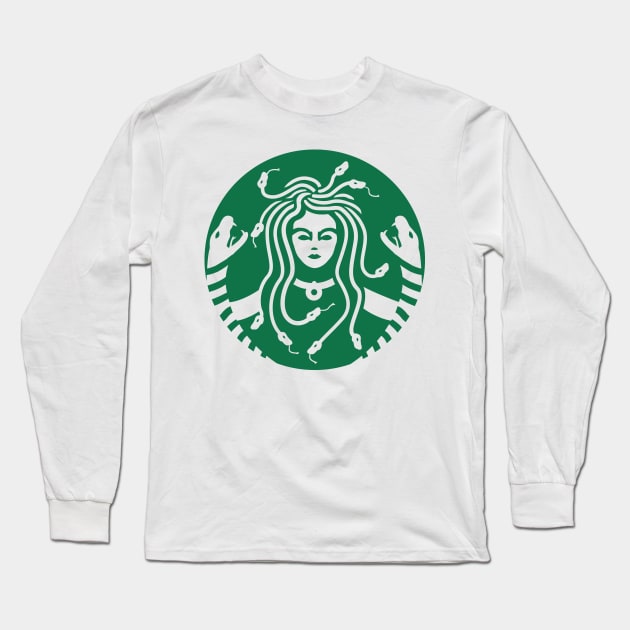 Medusa's Brewery Long Sleeve T-Shirt by Vincent Trinidad Art